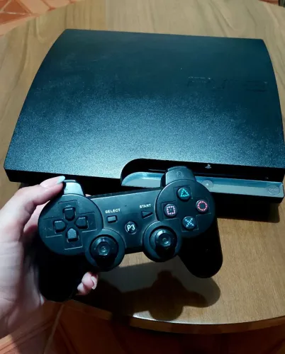 PLAYSTATION 3 SLIM COMPLETINHO ?