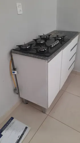 Fogão cooktop 5 bocas Britânia c/ armário 