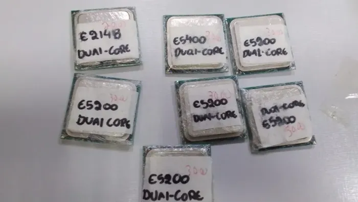Processador Dual Core diversos - 25,00 a 40,00 cada