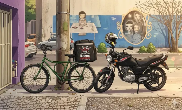 Motoboy/entregador de bike