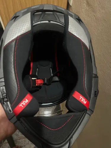 Capacete texx masculino com óculos interno