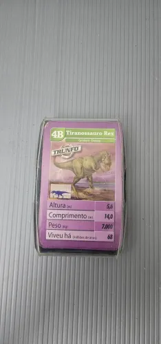 Super Trunfo dinossauro 