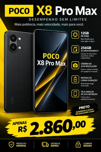 Xiaomi Poco x8 pro max 12gb 256gb