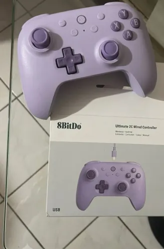 Controle 8BitDo com Fio