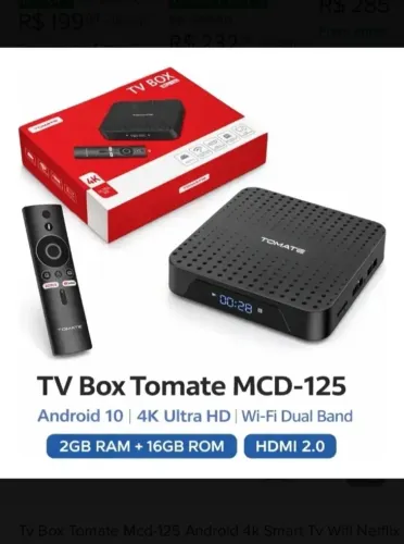 Tvbox tomate 4k