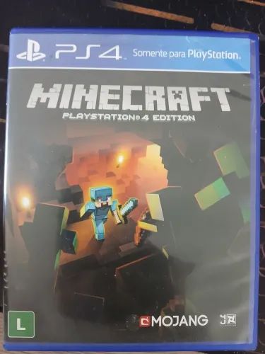 Minecraft mídia física ps4 ps5