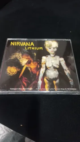 Cd lithium single Nirvana original importado 