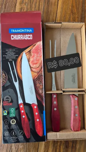 Kit Churrasco Tramontina Novo