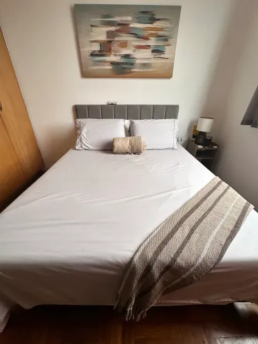 Cama Emma Queen (colchão e box)