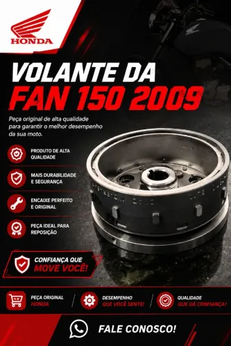 VOLANTE DO ESTATOR DA TITAN 150 2009