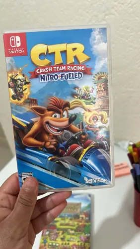 Jogo ctr crash team racing Nintendo switch