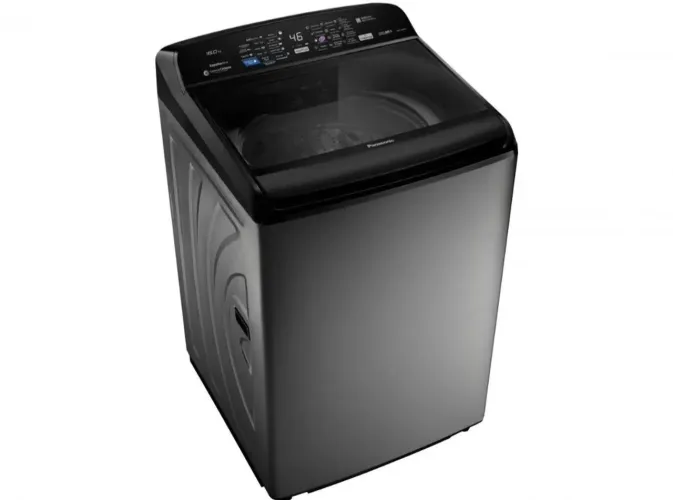 Máquina De Lavar Panasonic Antibacteria 18kg Titânio