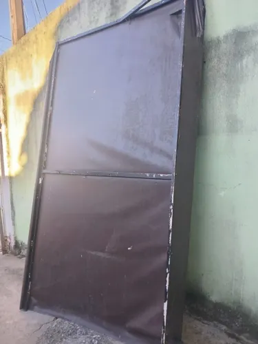 3 folha de toldo de armação de ferro