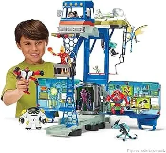 Van Bem 10 - Veículo Ben 10 lata velha e Laboratório