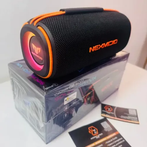 Caixa De Som Bluetooth Estéreo MD-B04 Nexmidio