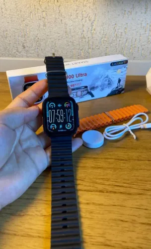 Smartwatch T 800 Ultra Preto
