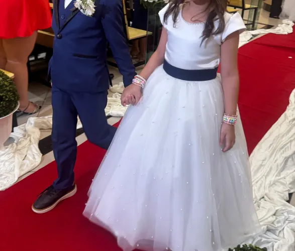 Vestido de Festa Infantil / Daminha