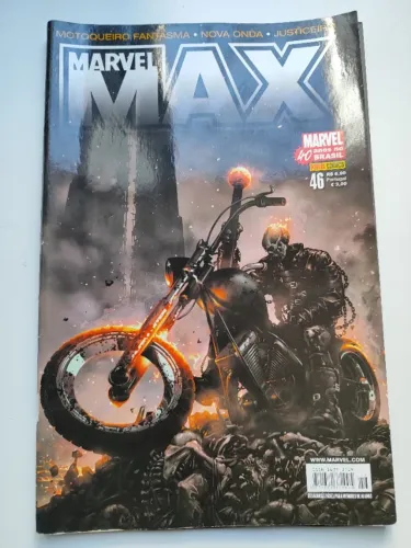 Motoqueiro Fantasma Marvel MAX