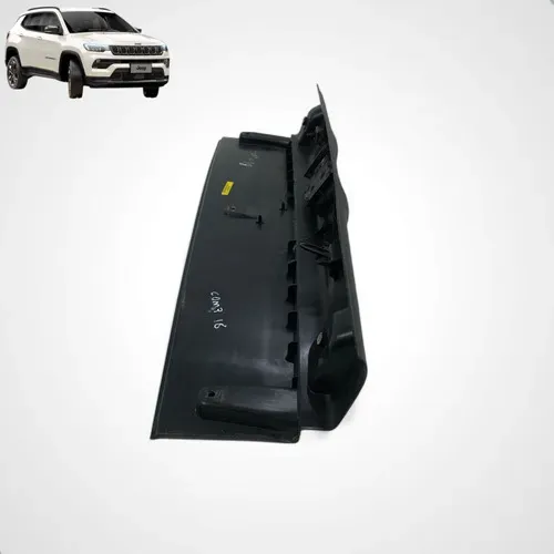 Acabamento Soleira Porta Malas Compass 2017 2021 Preto