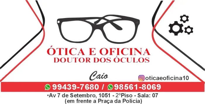Ótica oficina Dr.oculos Caio tonny