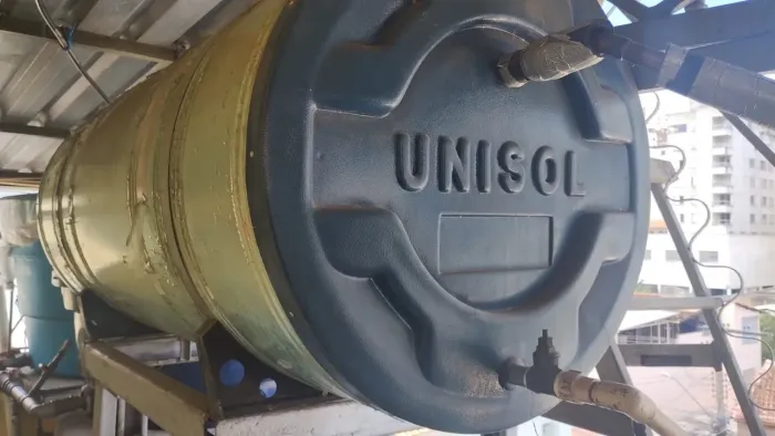 Aquecedor solar completo