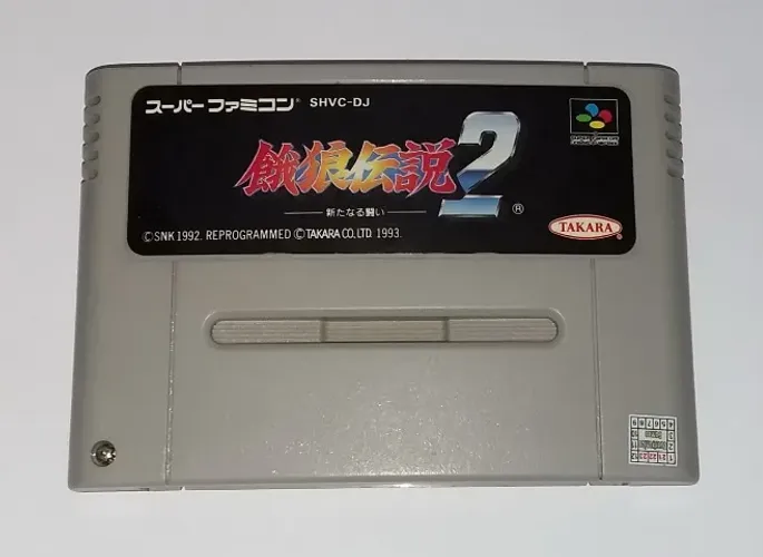 Snes Jogo Fatal Fury 2 Super Nintendo