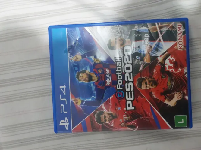 PES 2020 PS4 mídia física seminovo