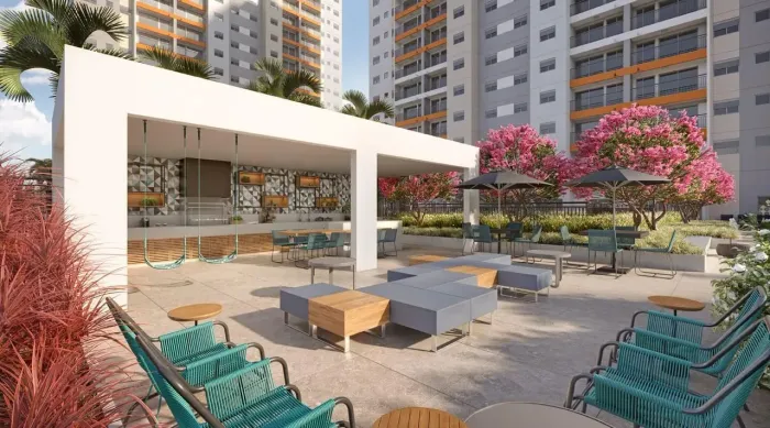 Condomínio Clube: Garden de 121m² no Planalto em São Bernardo