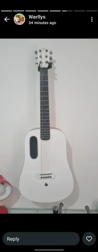Violão blue lava