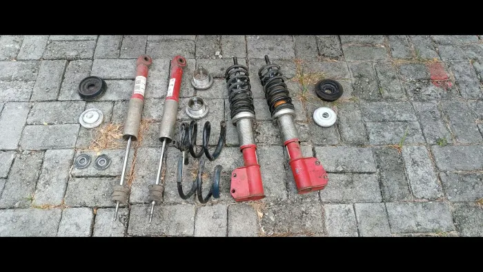 KIT SUSPENSÃO ESPORTIVA ROSCA COMPLETO - AMORTECEDORES + MOLAS