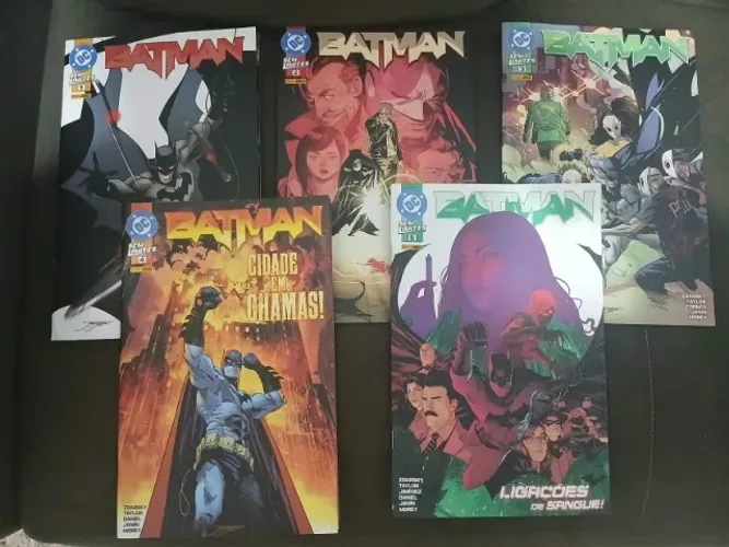 HQs Mensais do Batman Fase do Chip Zdarsky - n° 1 a 5