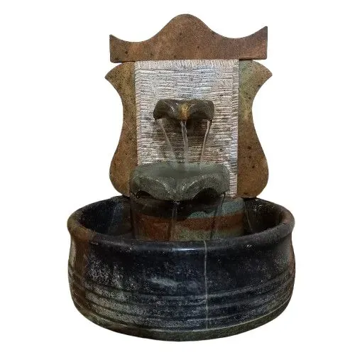 Fonte de Pedra Sabão - duas quedas