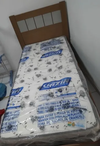 Bicama com colchão