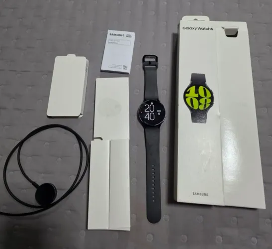 Galaxy watch 6 44mm com todos acessórios