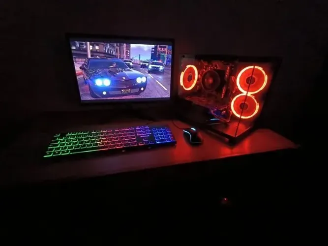 PC Gamer Ryzen 7 - 16GB RAM Completo com varios jogos