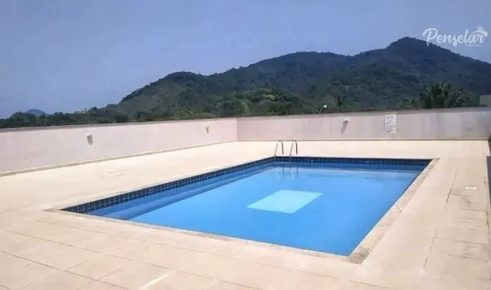 Ubatuba - Itaguá: Apartamento Garden com 2 dormitórios, suíte, 1 vaga e piscina