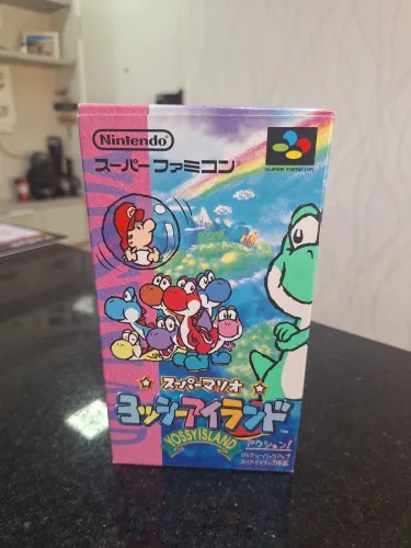 Jogo Original Japonês - Yoshi Island - Super Famicom