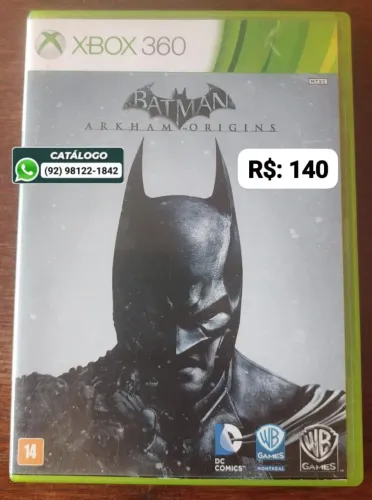 Batman Arkham Origins = R$: 140