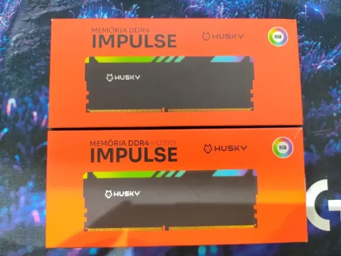 Memória RAM Husky Impulse RGB 2x16GB (32GB) 3200MHz DDR4 CL16