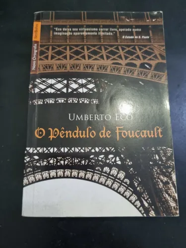 O Pêndulo de Foucault - Umberto Eco - pocket book