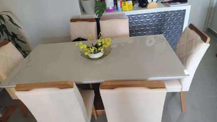 Mesa 6 lugares Semi Nova