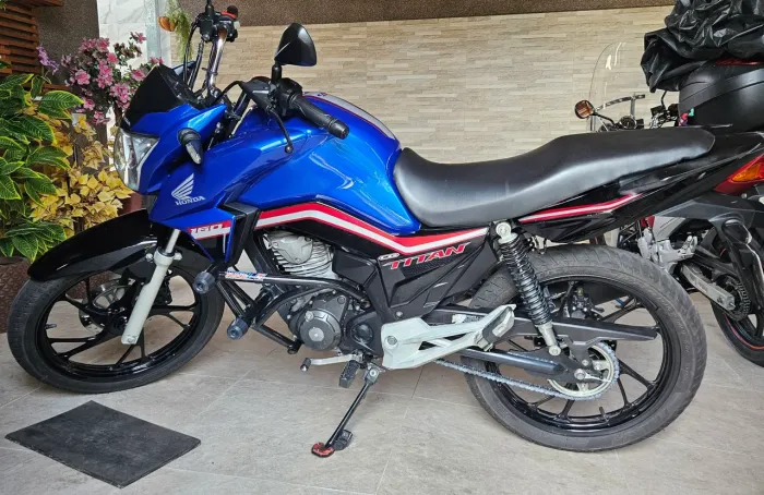 CG160 Titan 2021 Azul