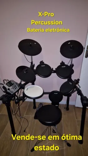 Vende-se bateria eletrônica X-Pro