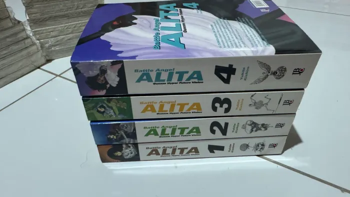 Coleção Alita 1 ao 4