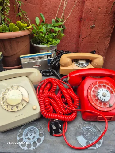 Telefone antigo disco