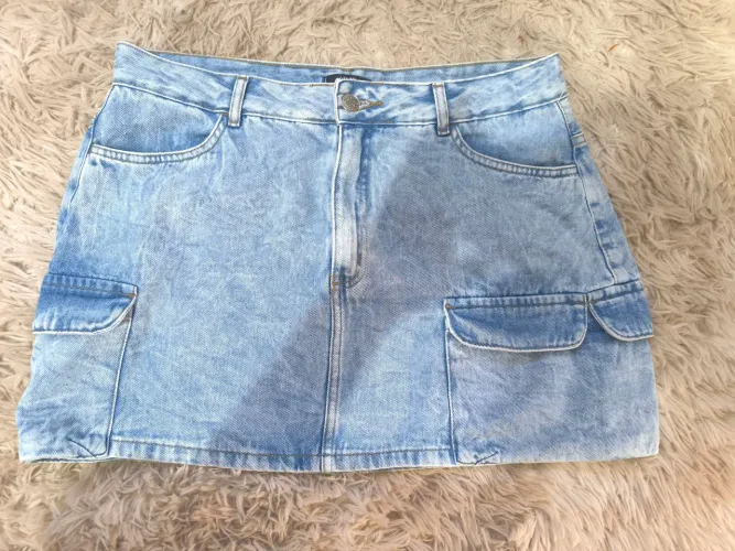 Saia Cargo Jeans tamanho 44