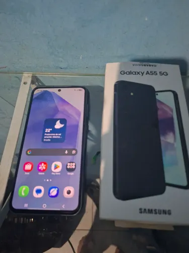 Samsung A55 128 gigas na caixa conpleto para vender
