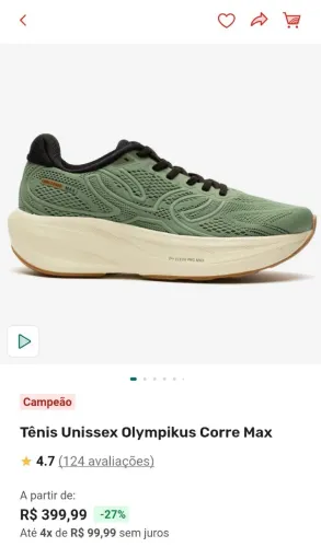 TENIS OLYMPIKUS CORRE MAX