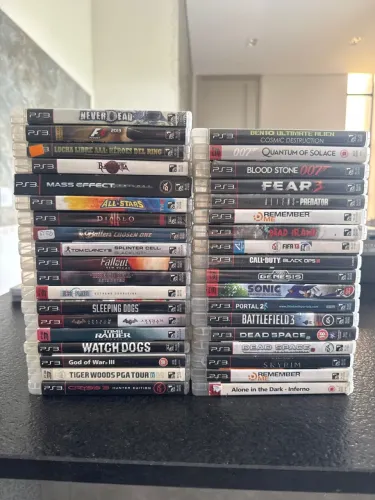 Lote jogos PlayStation 3