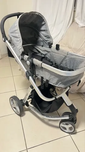 Carrinho de Bebê Safety 1st Mobi Travel System Completo + Moisés + Bebê Conforto